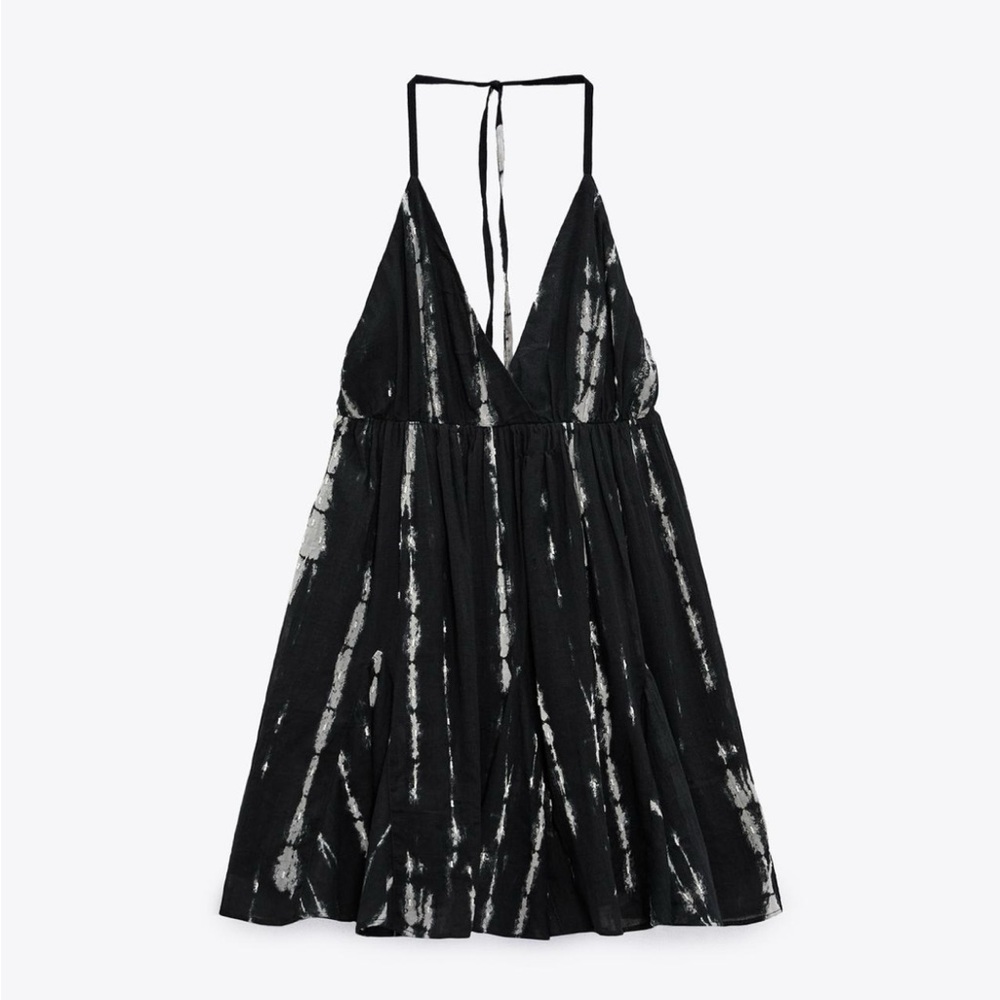 Tie Dye Printed Dress
